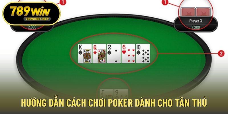 Hướng dẫn cách chơi Poker dành cho tân thủ