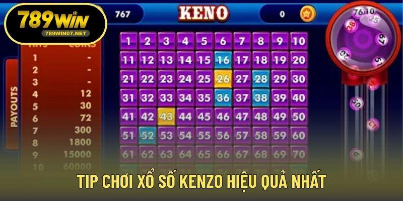 Tip chơi xổ số Kenzo hiệu quả nhất